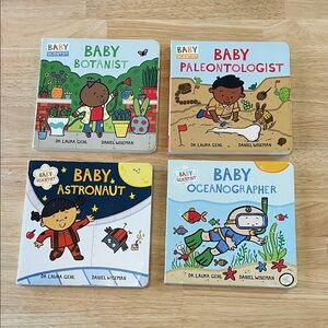 Baby Scientist Book Bundle - 4 Board Books